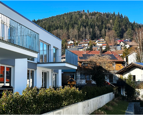 Doppelhaus Sophienweg Außenansicht