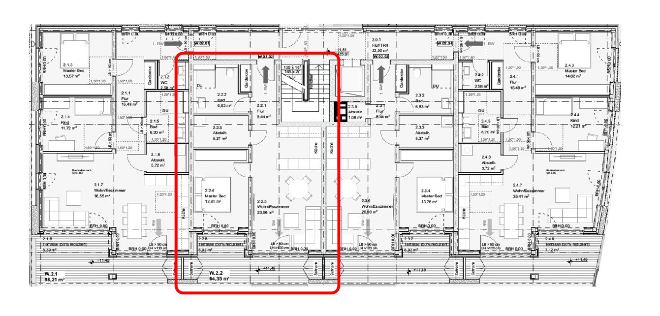 Grundriss Sophienweg
